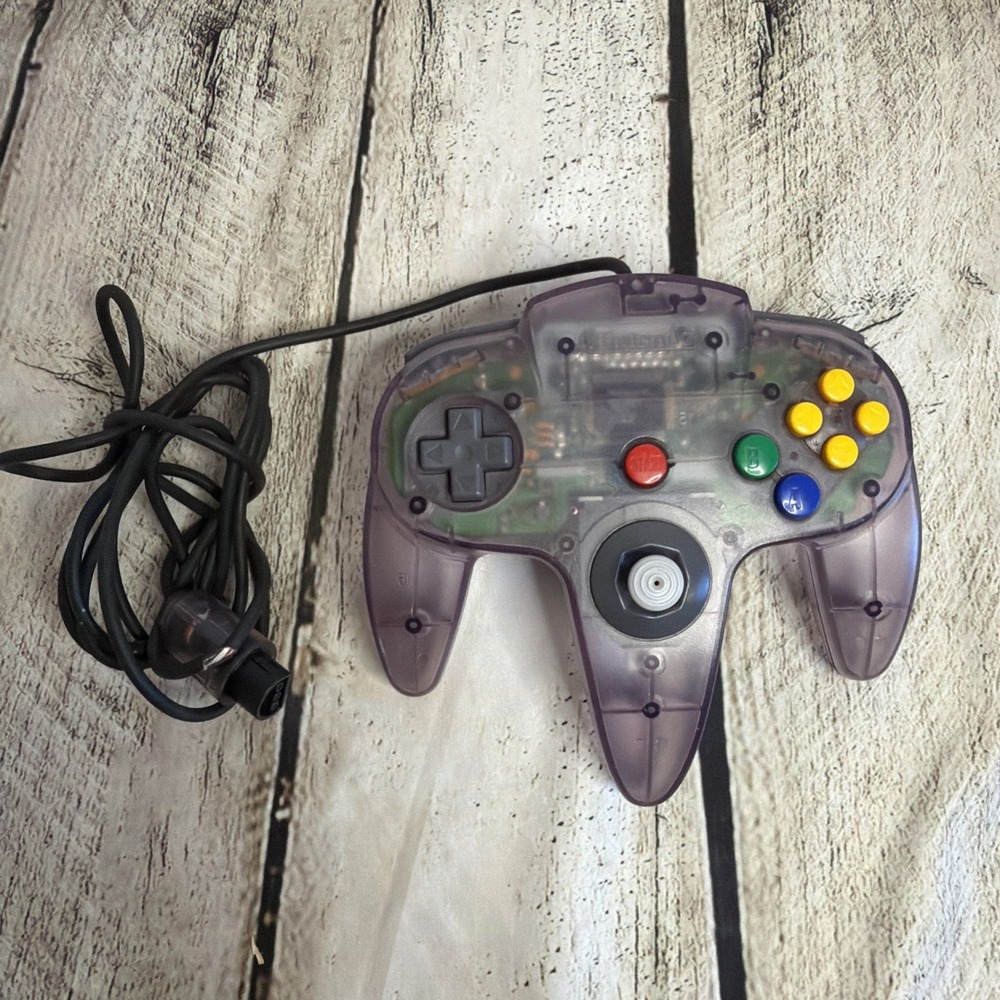 Nintendo 64 Controller Atomic Purple N64 Funtastic Authentic OEM Untested
